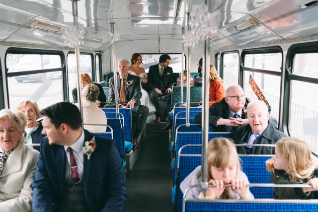 wedding transportation by wedding photographer Adam Edwards