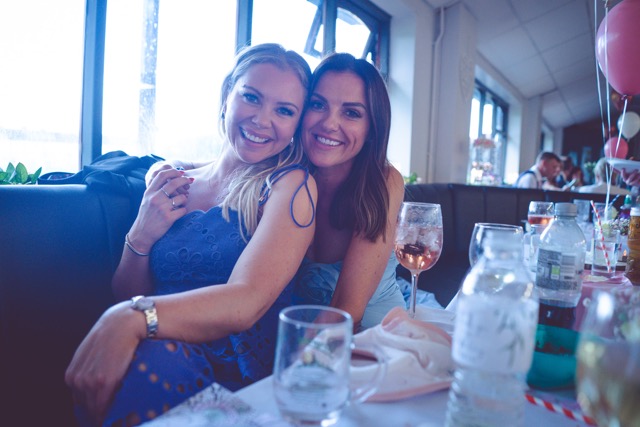 Happy wedding guests in Liverpool by Northwest Wedding Photographer Adam Edwards