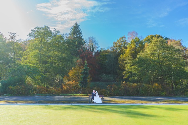 Alternative wedding portraits by photographer Adam Edwards