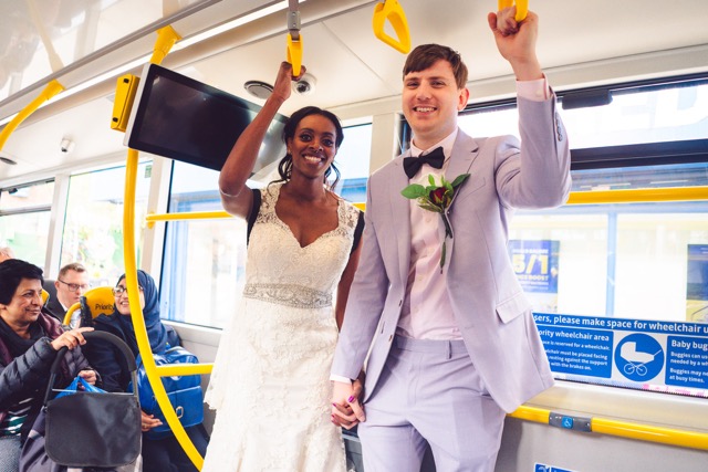 Wedding day improvisation by wedding photographer Adam Edwards