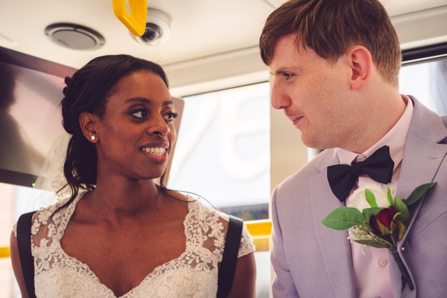 Alternative wedding portraits by photographer Adam Edwards