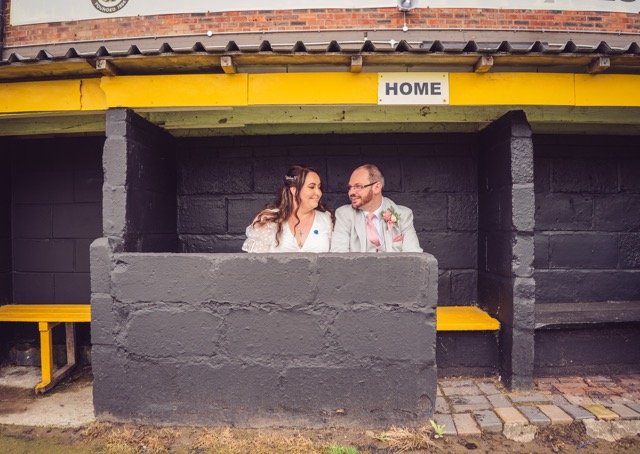 Alternative wedding portraits by photographer Adam Edwards