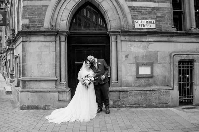 The Fountain House - a Manchester city centre reception venue by wedding photographer Adam Edwards